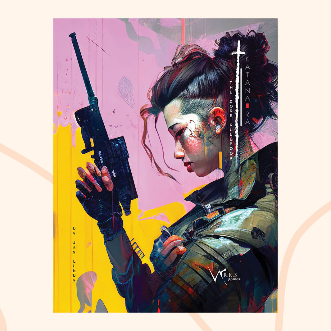 Katana Ra RPG front cover