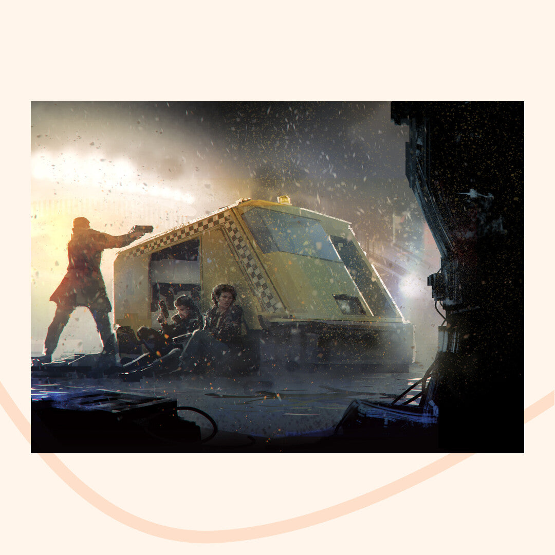 Blade Runner RPG, art