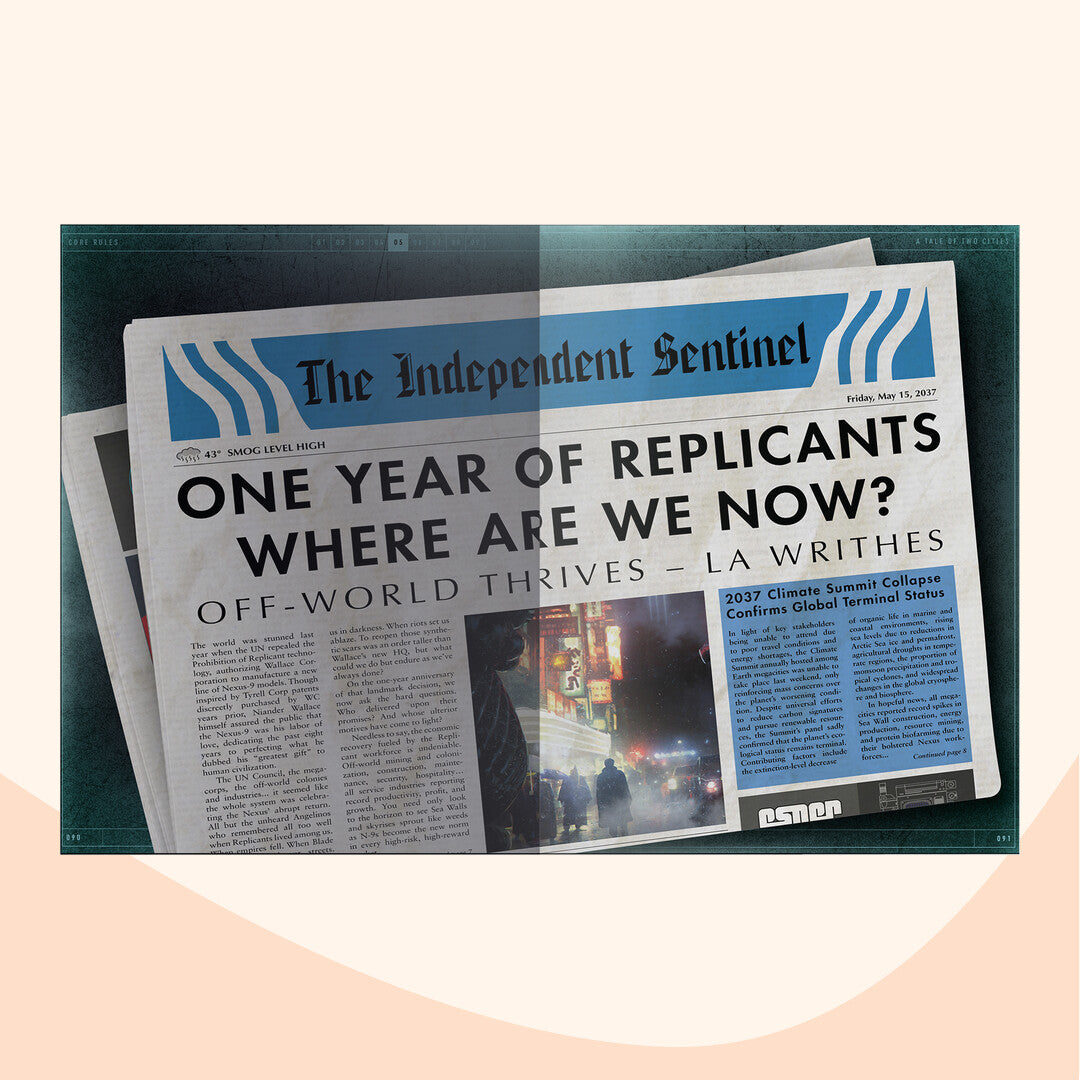 Blade Runner RPG, art