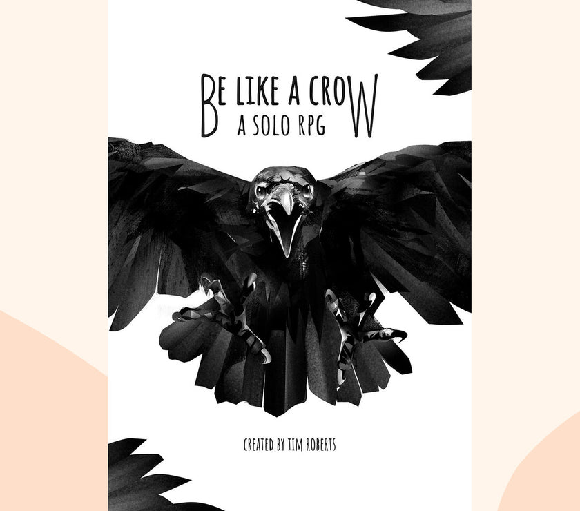 Be like a crow, front cover