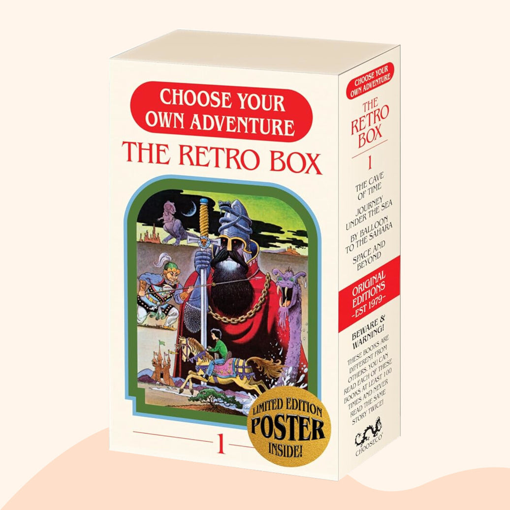 Choose your own adventure - the retro box - box cover