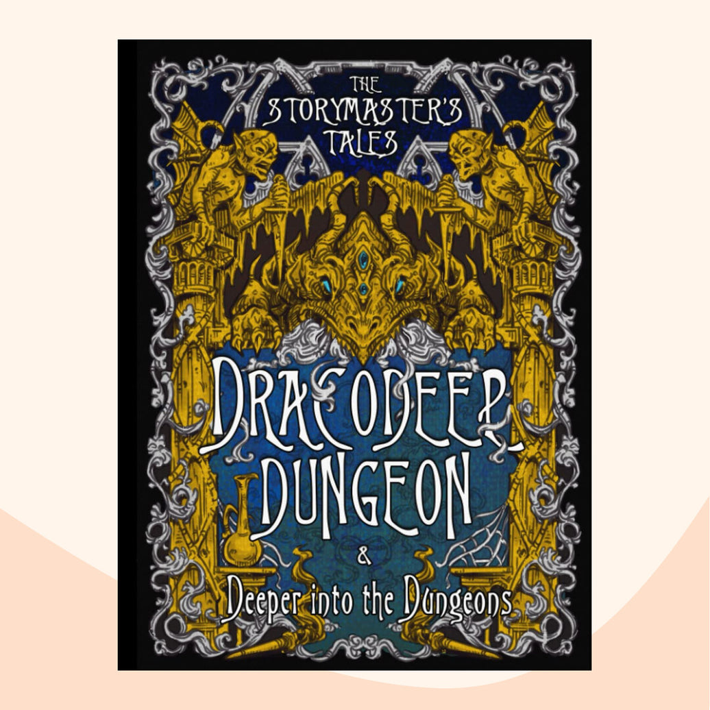 Dracodeep dungeon: Deeper into the dungons front cover