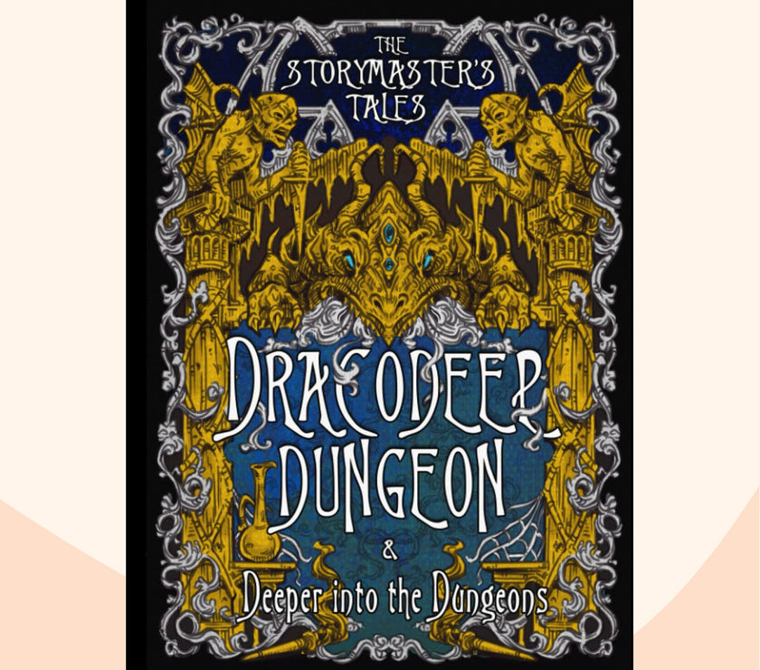 Dracodeep dungeon: Deeper into the dungons front cover