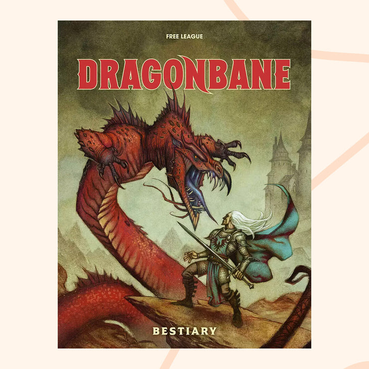 Dragonbane Bestiary front cover