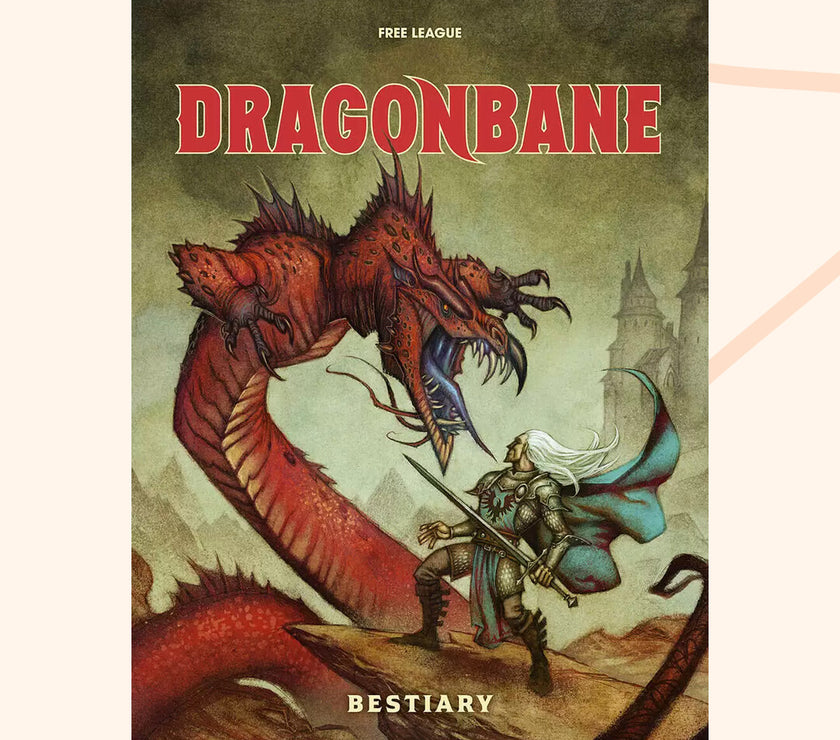 Dragonbane Bestiary front cover