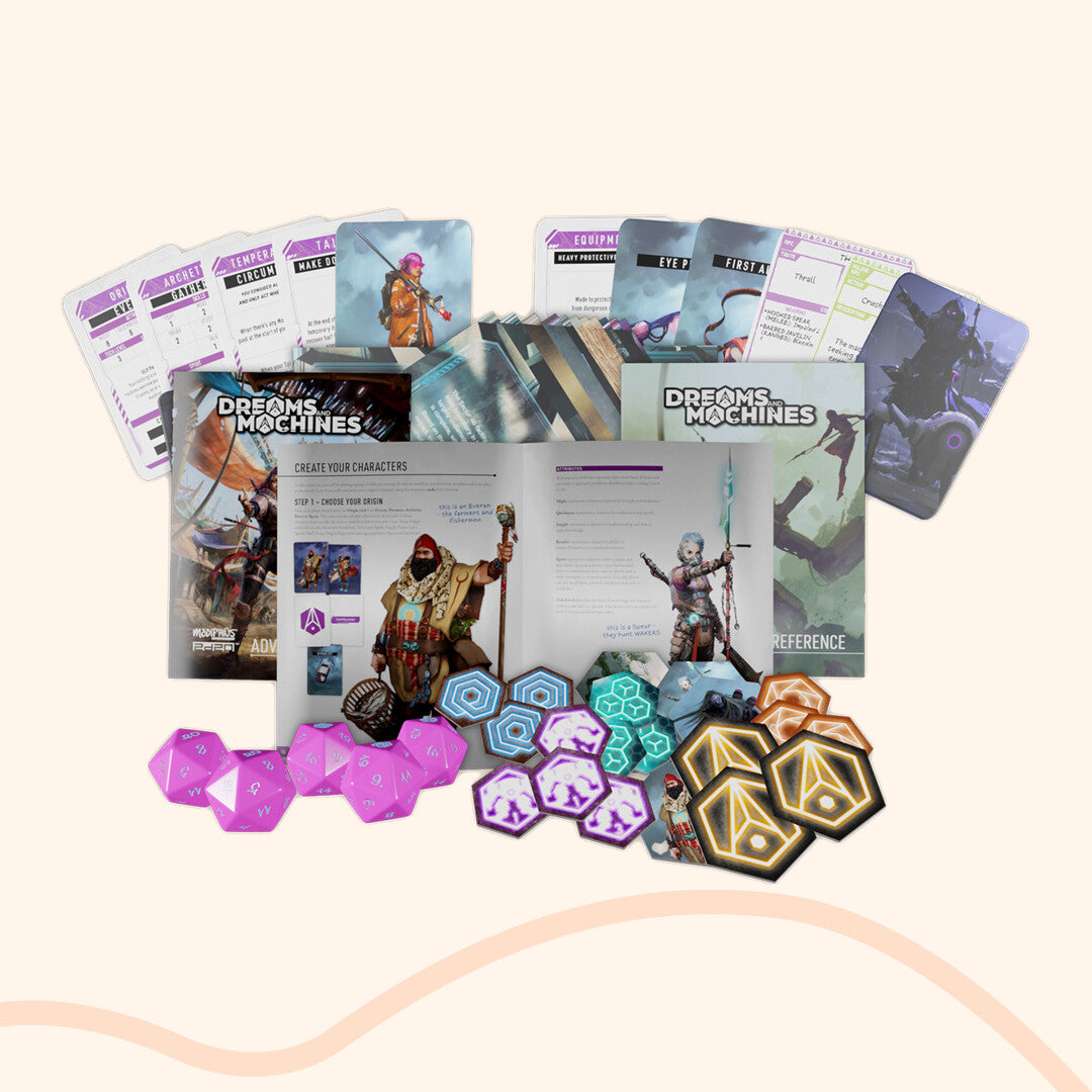 Dreams and Machines, Starter Set, Content