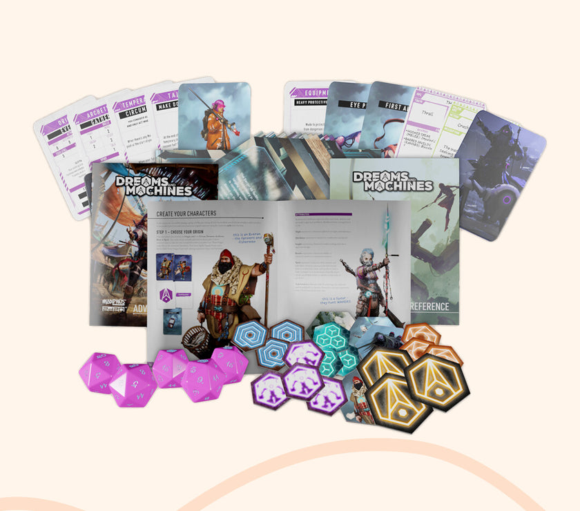 Dreams and Machines, Starter Set, Content