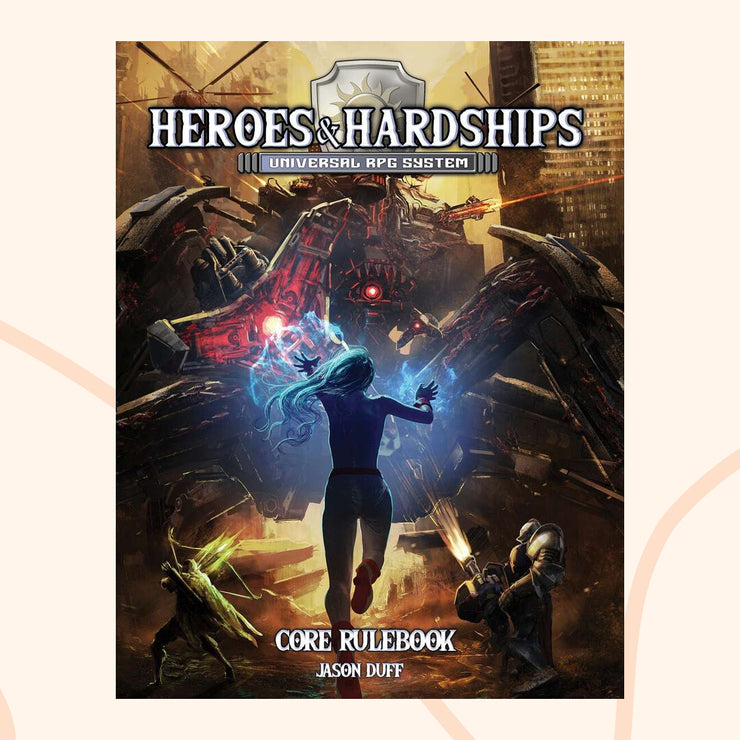 Heroes & Hardships RPG front cover