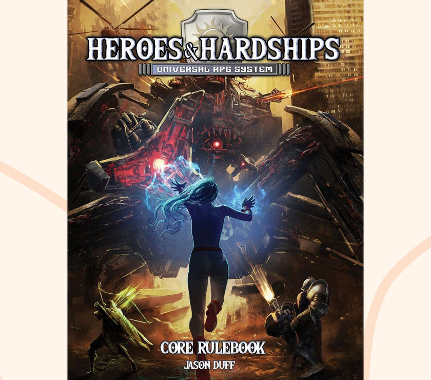 Heroes & Hardships RPG front cover