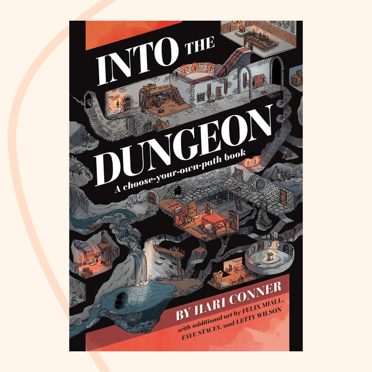 Into the Dungeon Gamebook front cover