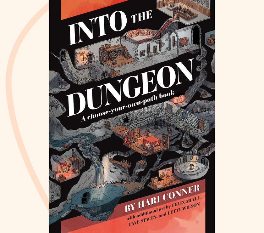 Into the Dungeon Gamebook front cover