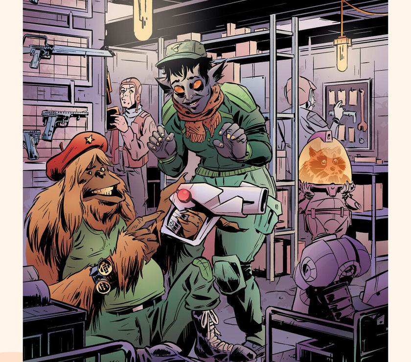 Mutant Year Zero: Ad Astra art