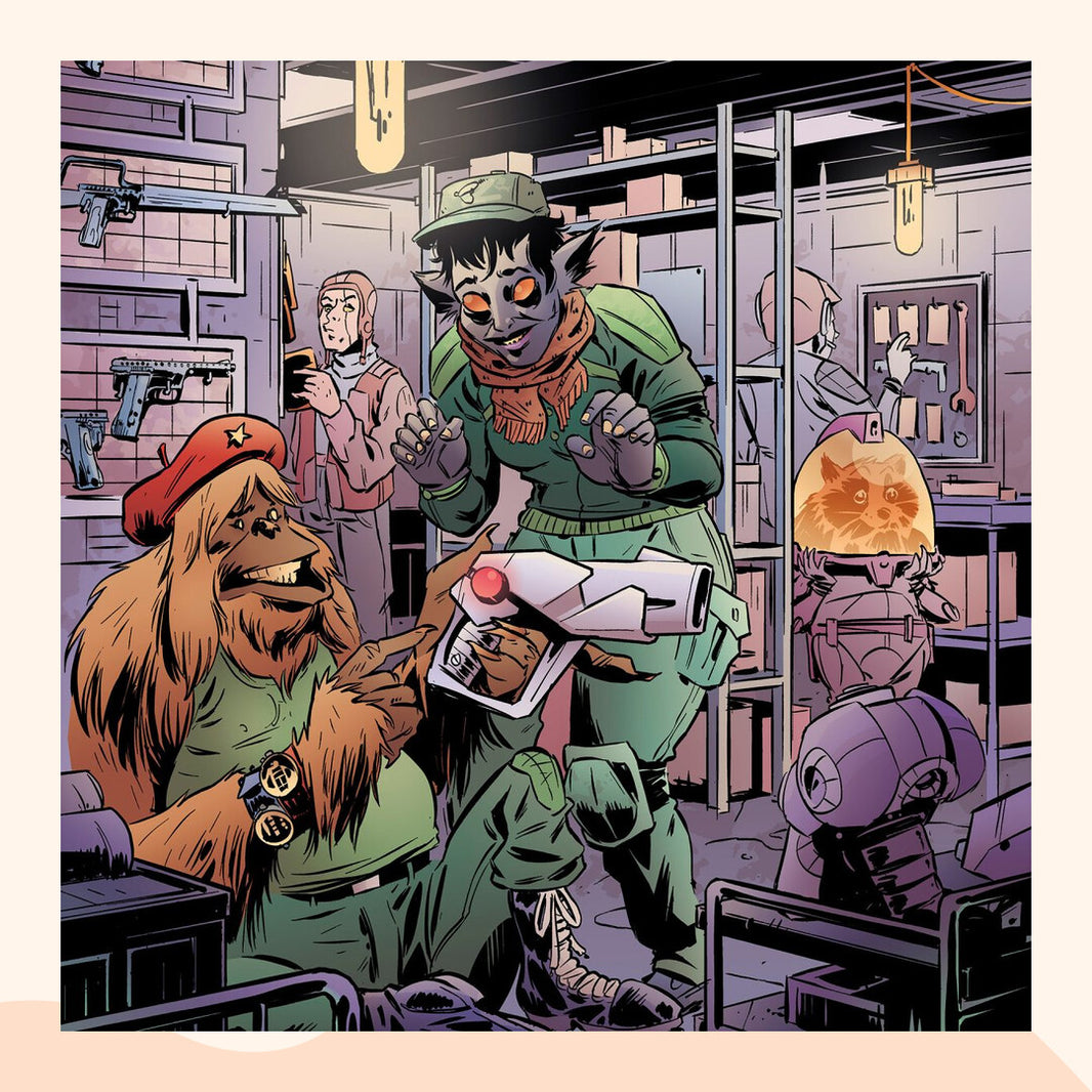 Mutant Year Zero: Ad Astra art