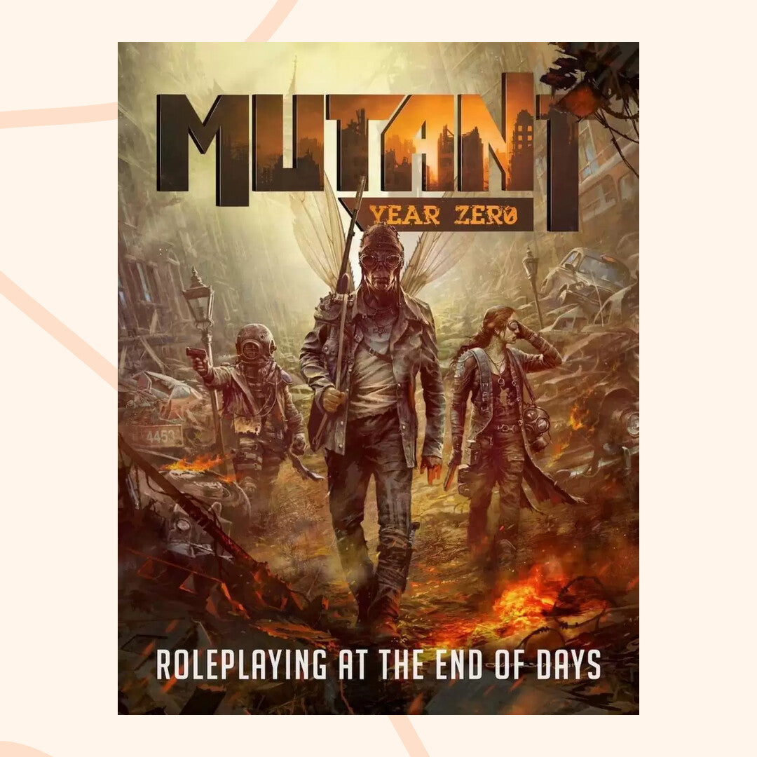 Mutant year zero core rulebook, front cover