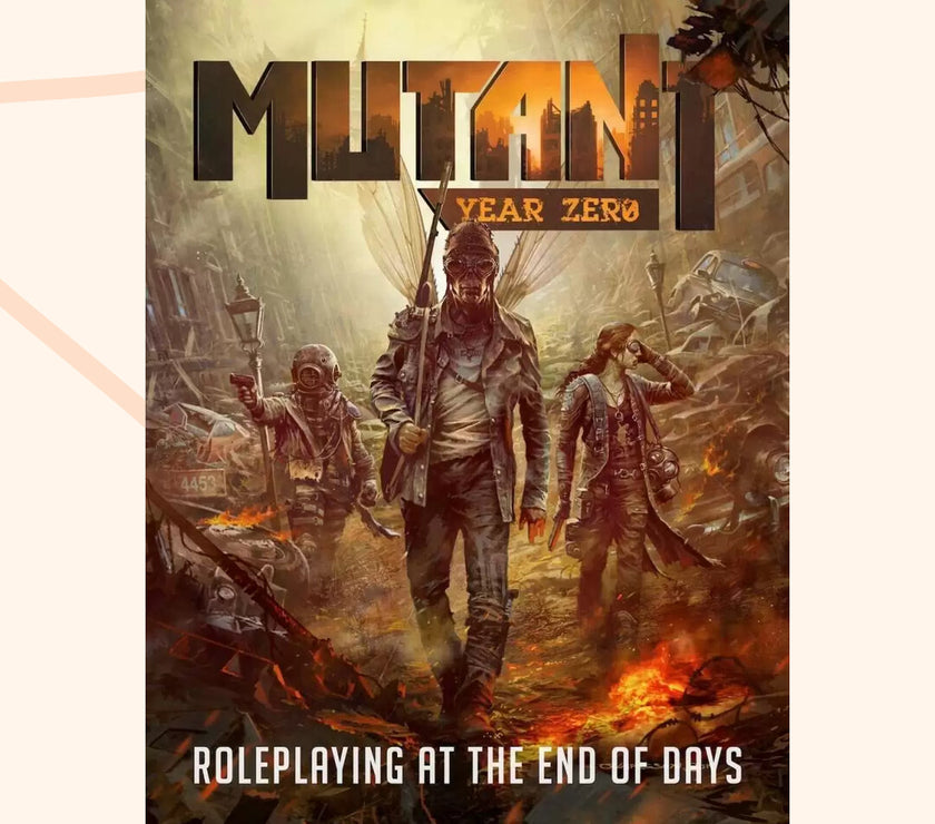Mutant year zero core rulebook, front cover