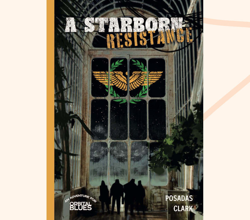Orbital Blues, A starborn resistance, front cover