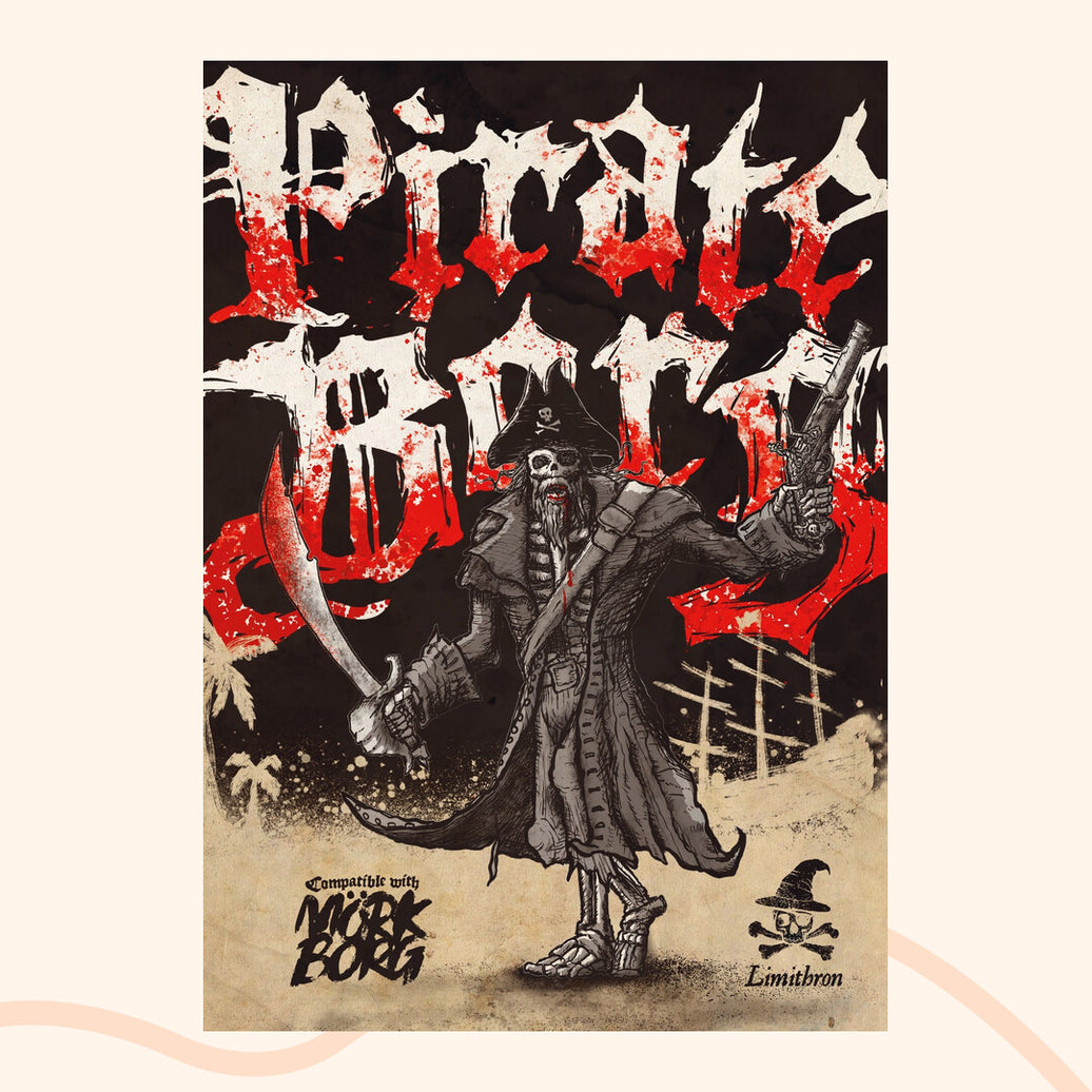 Pirate Borg, front cover