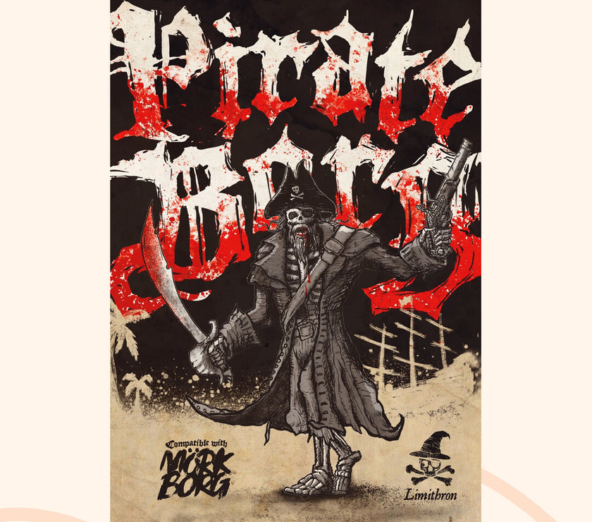 Pirate Borg, front cover