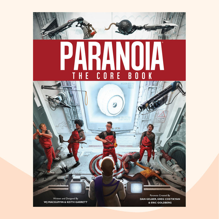 Paranoia Core book front cover