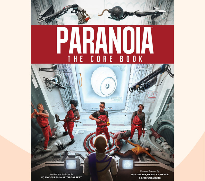 Paranoia Core book front cover