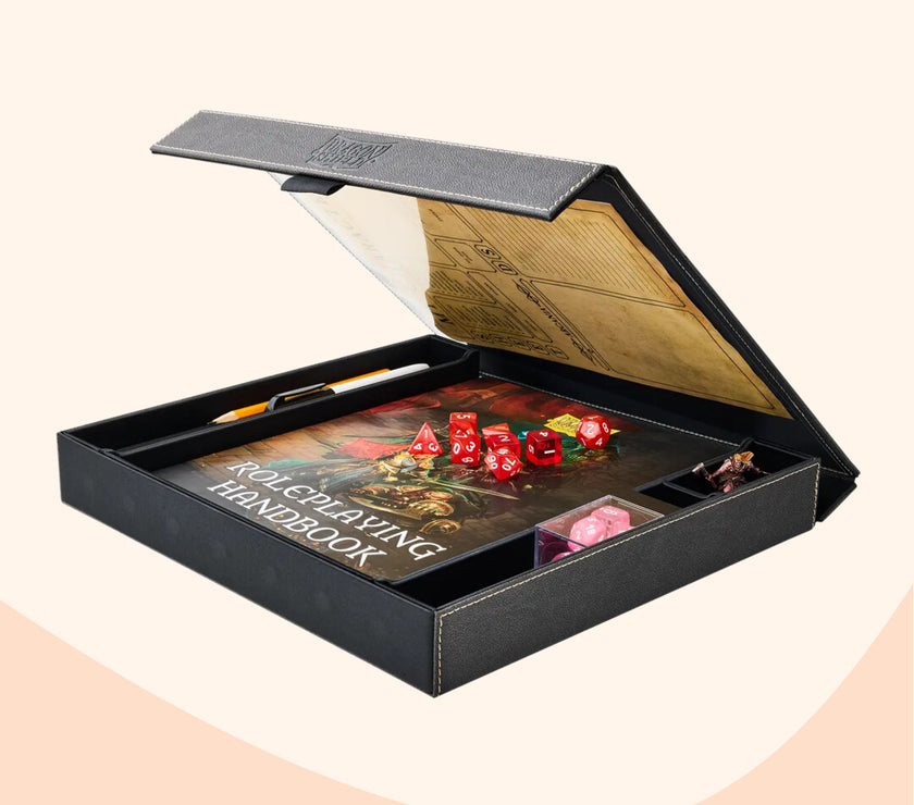 Player companion, iron grey, voorbeeld gevuld 