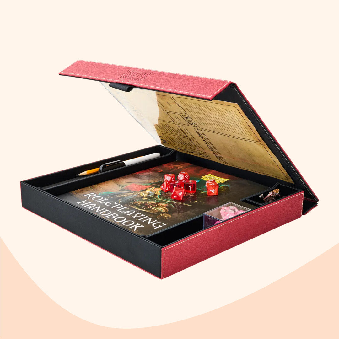 Player Companion, rood, open