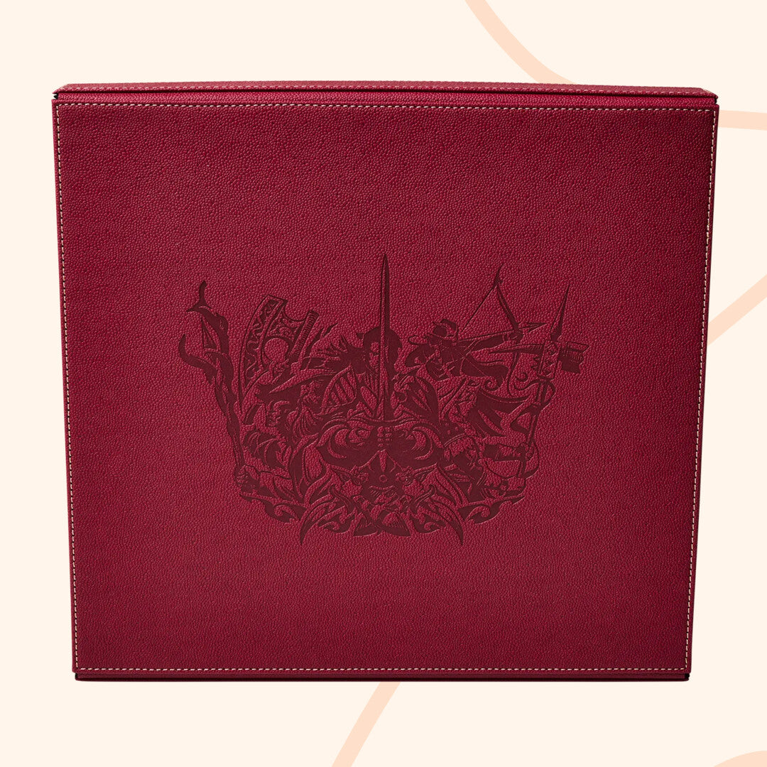 Player companion, rood, voorkant