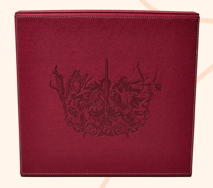 Player companion, rood, voorkant