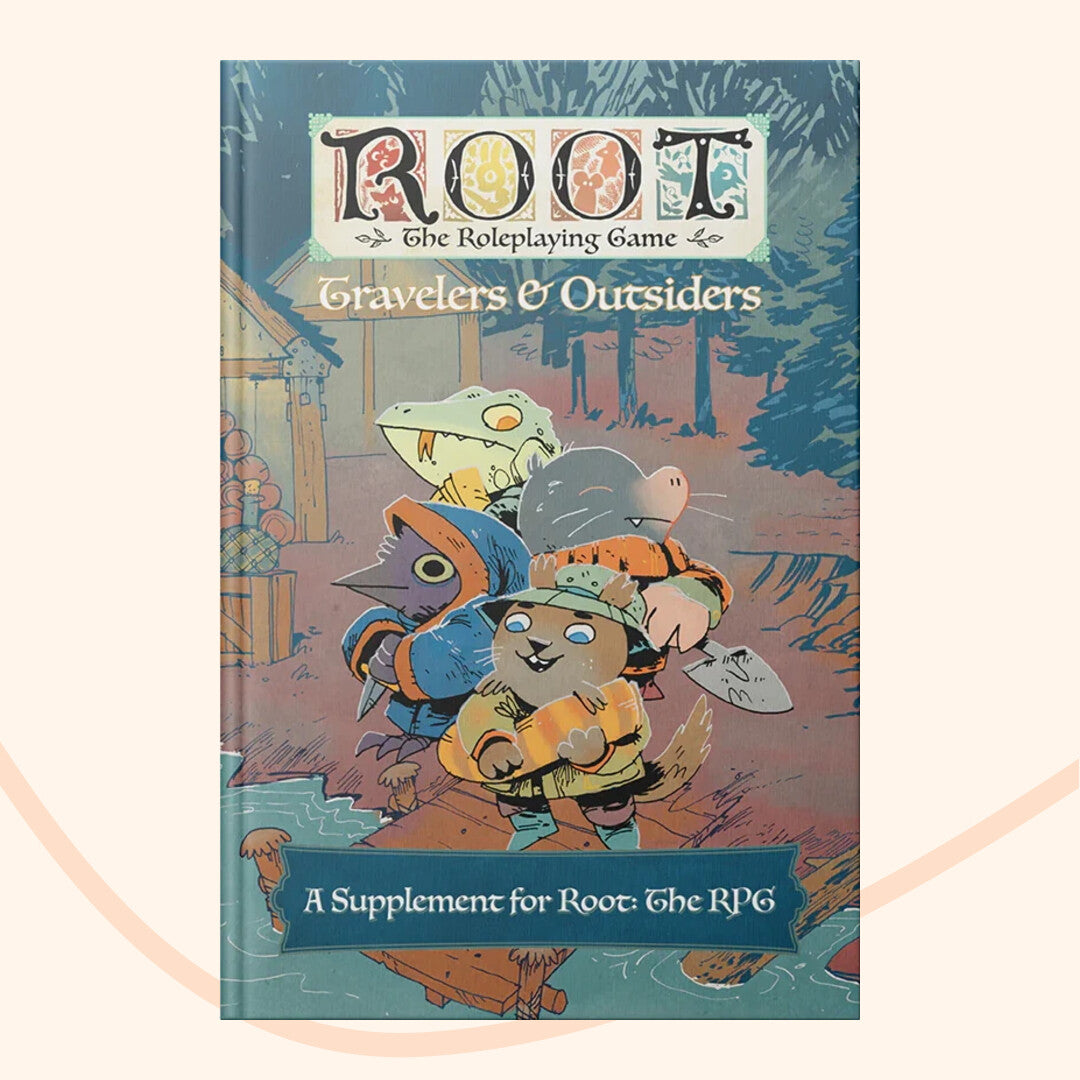 Root Travelers & Outsiders front view hardcover
