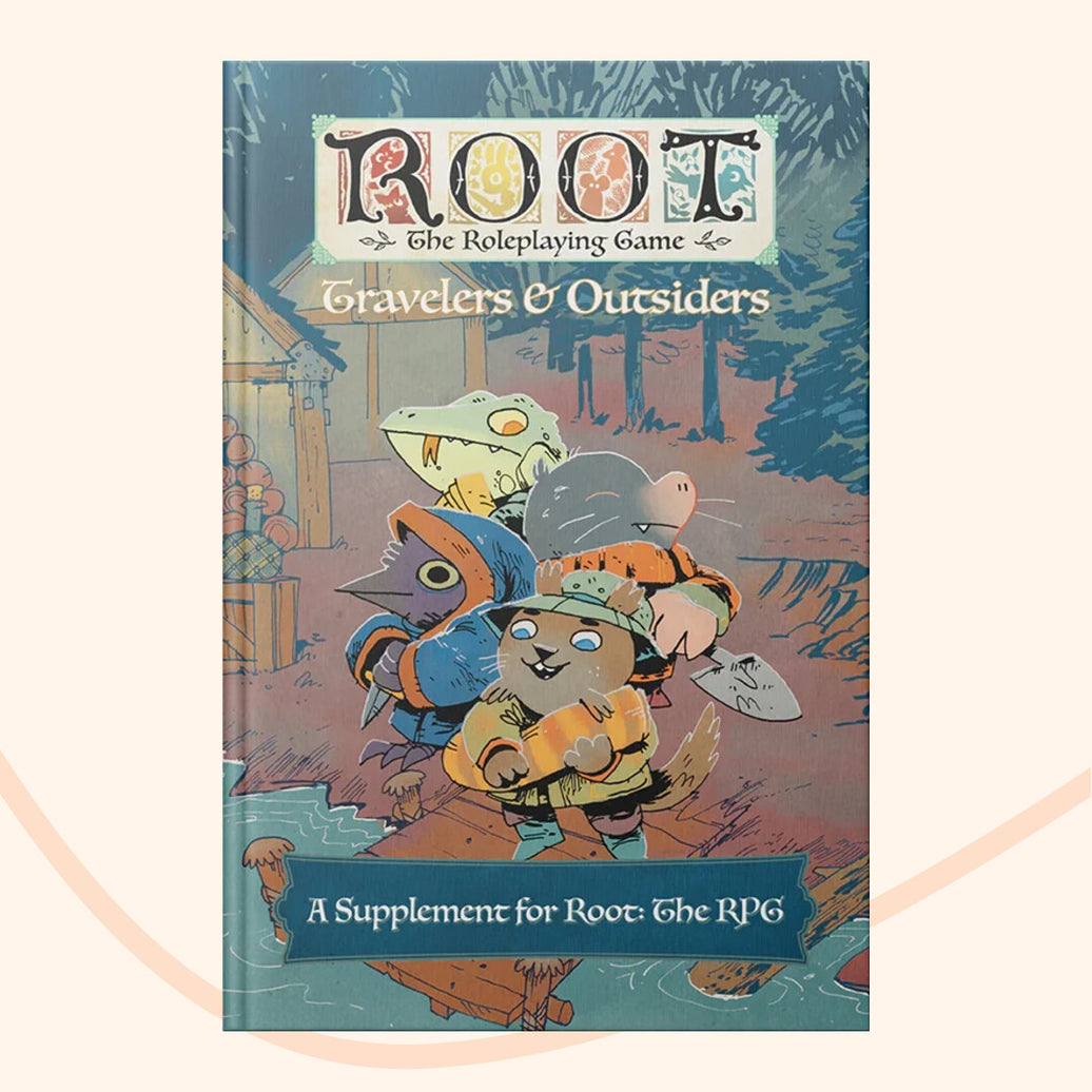 Root Travelers & Outsiders front view hardcover