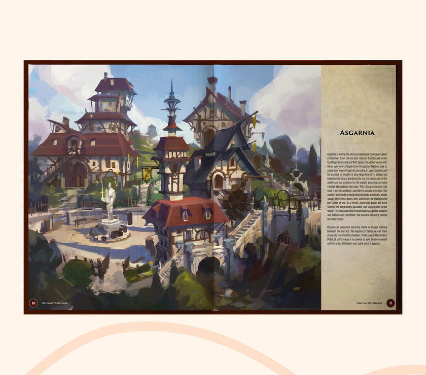 RuneScape Kindoms RPG, binnenkant Asgarnia