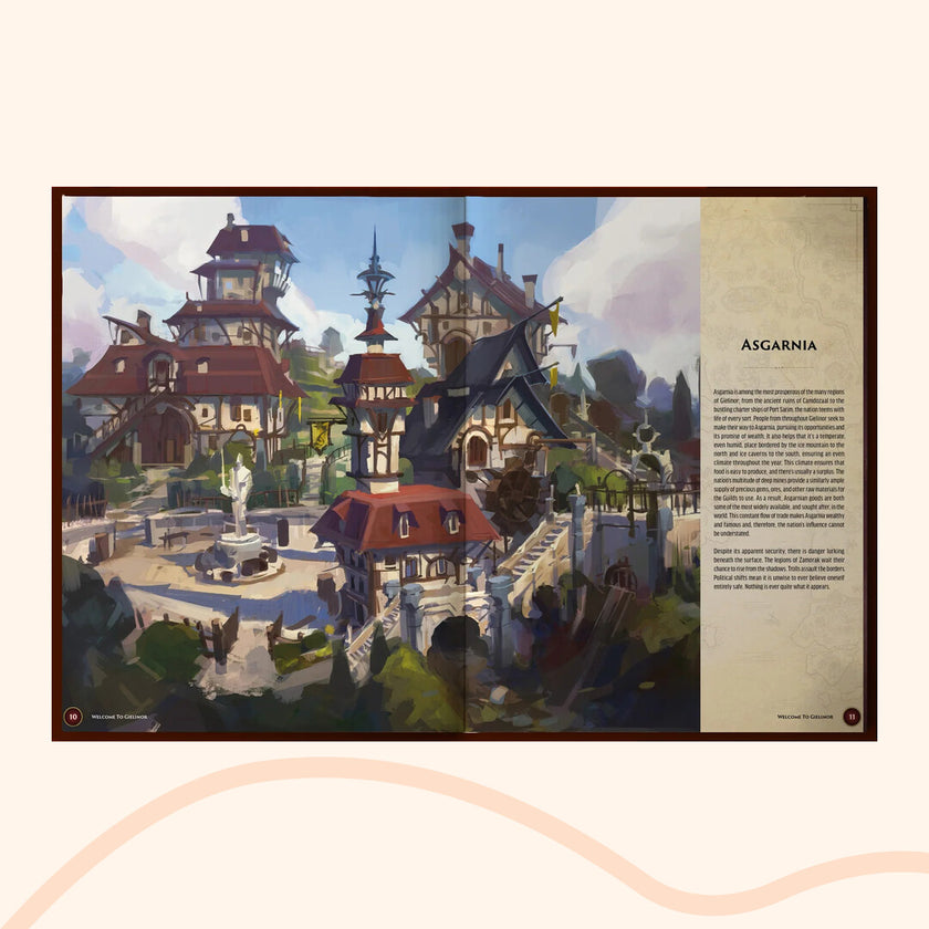 RuneScape Kindoms RPG, binnenkant Asgarnia