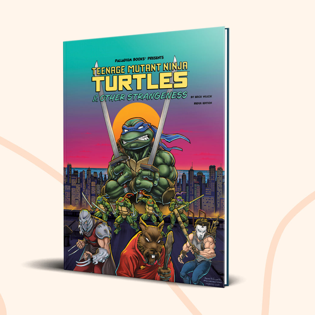 Teenage Mutant Ninja Turtles & other strangeness - front cover