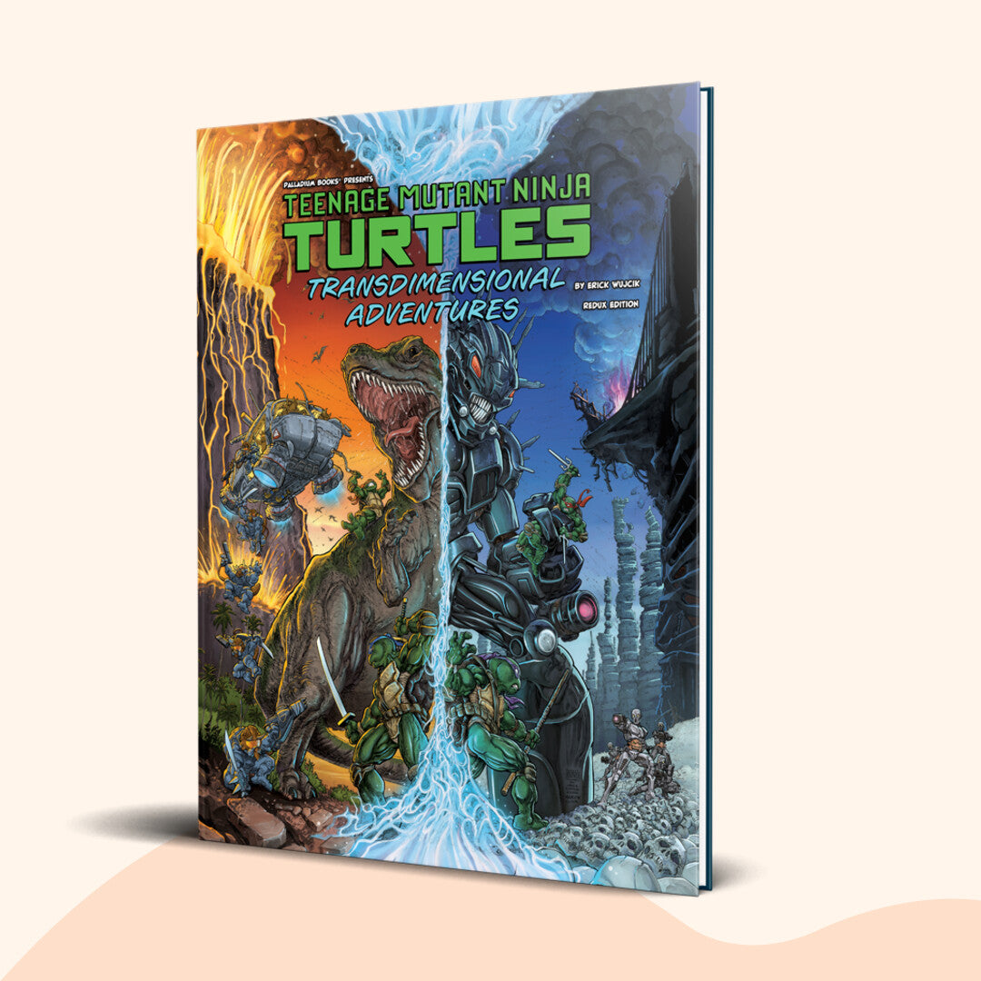 Teenage Mutant Ninja Turtles: Transdimensional Adventures - front cover