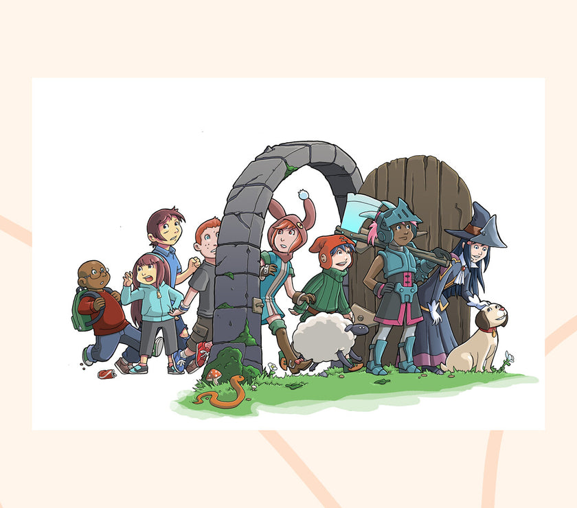 The magical Land of Yeld RPG art