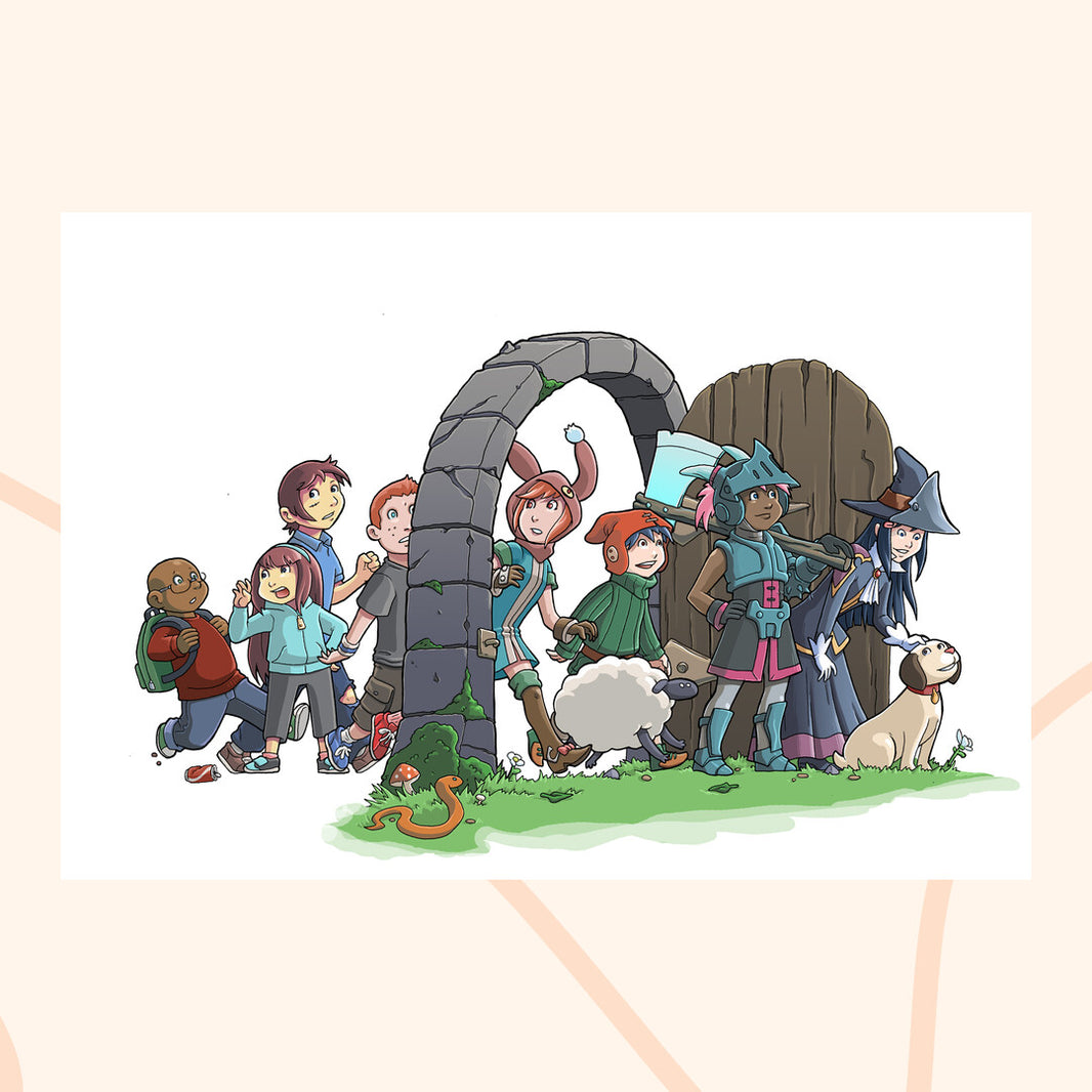 The magical Land of Yeld RPG art