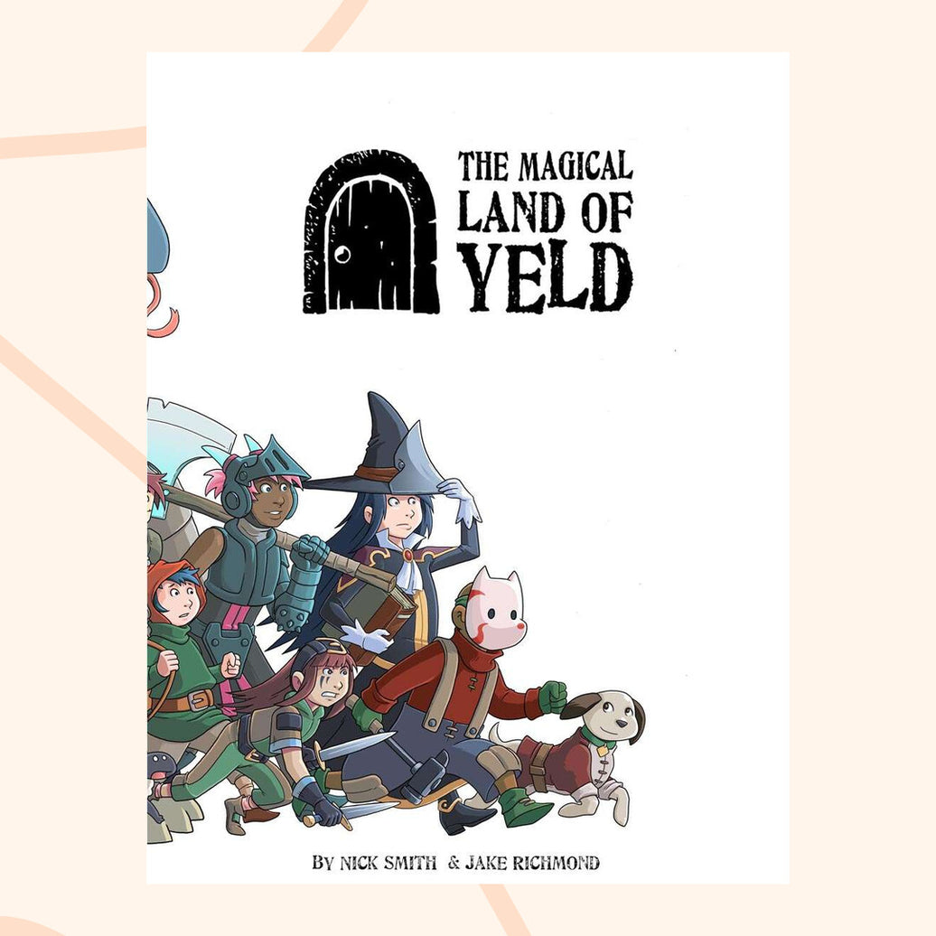 The magical Land of Yeld RPG front cover