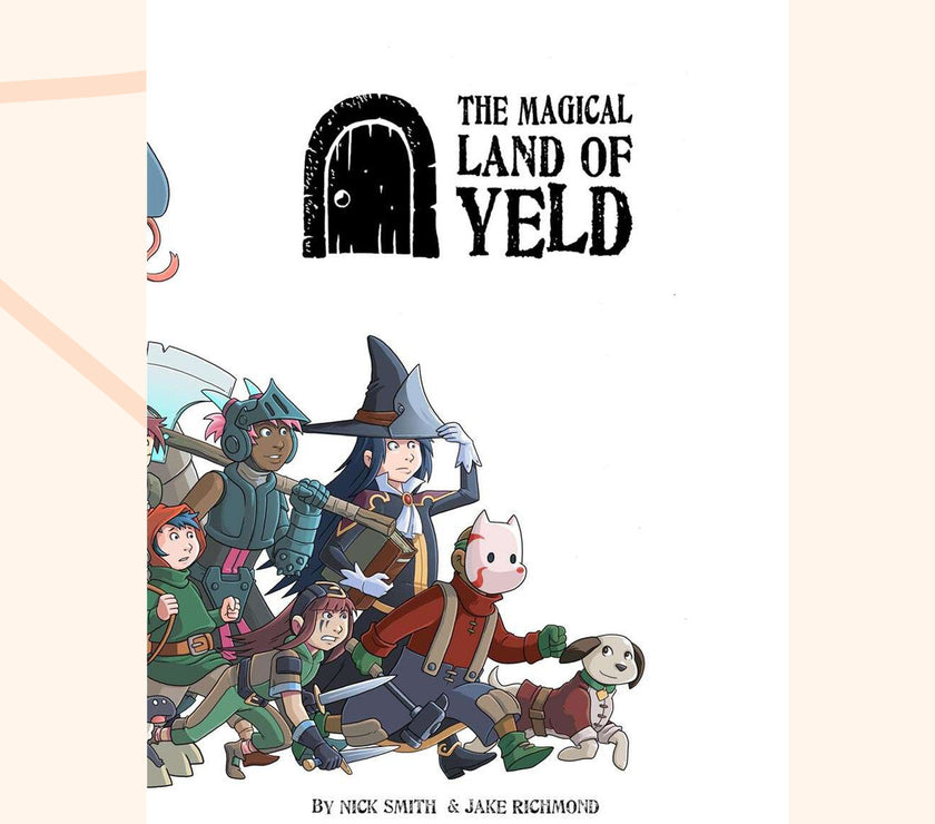 The magical Land of Yeld RPG front cover