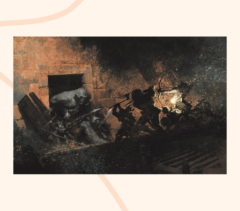 The One Ring, Moria, Art