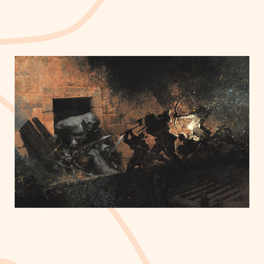 The One Ring, Moria, Art