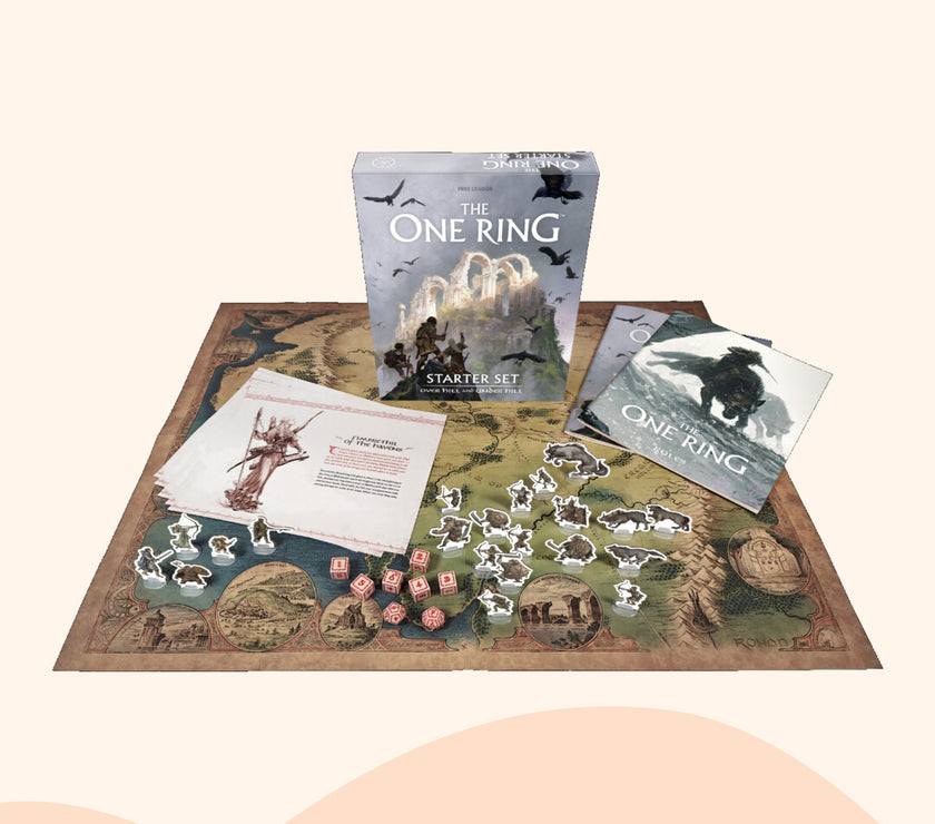 The One Ring, Over hill and under hill starter set, contents