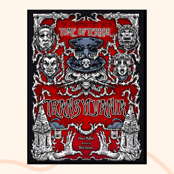 Tome of Terror Transylvania RPG front cover