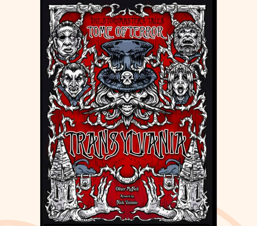 Tome of Terror Transylvania RPG front cover