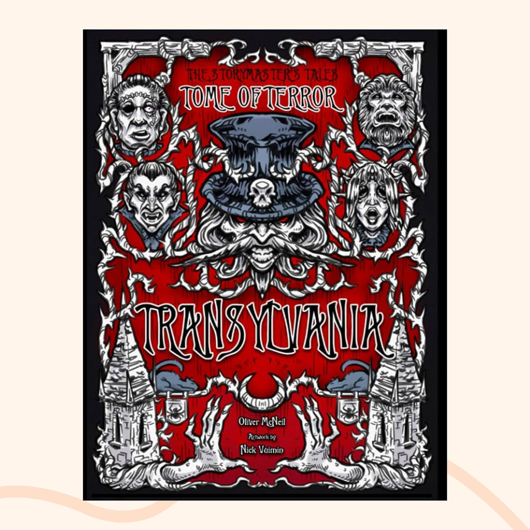 Tome of Terror Transylvania RPG front cover