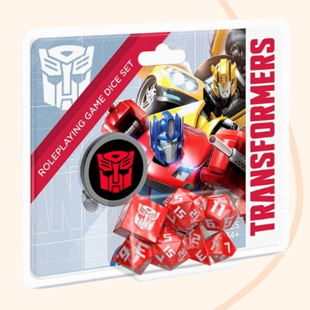 Transformers dice set, autobots
