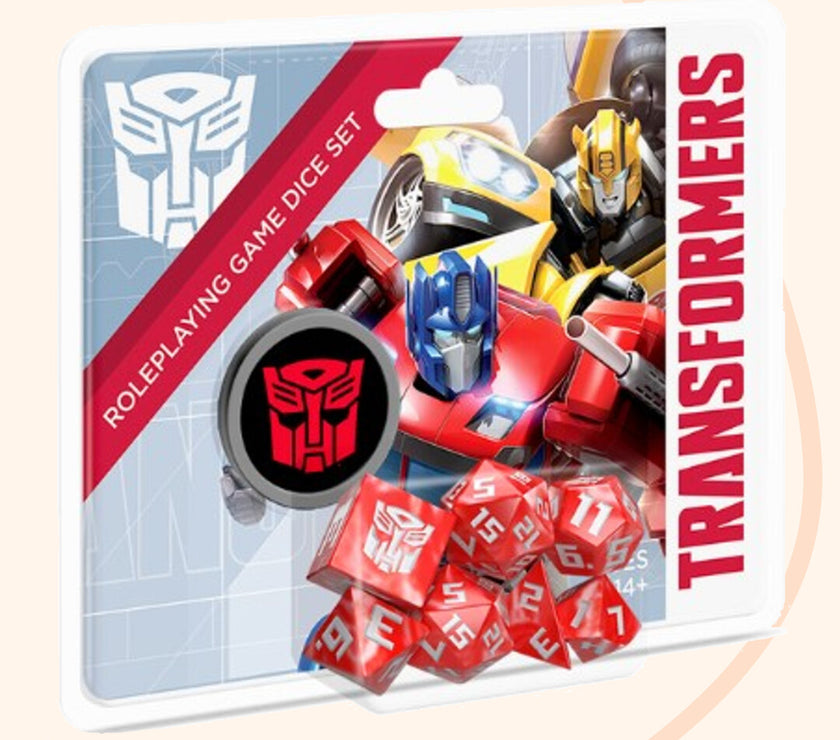 Transformers dice set, autobots
