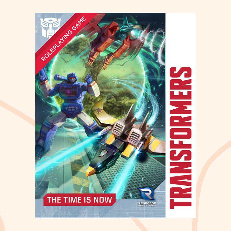 Transformers RPG The time is now front cover