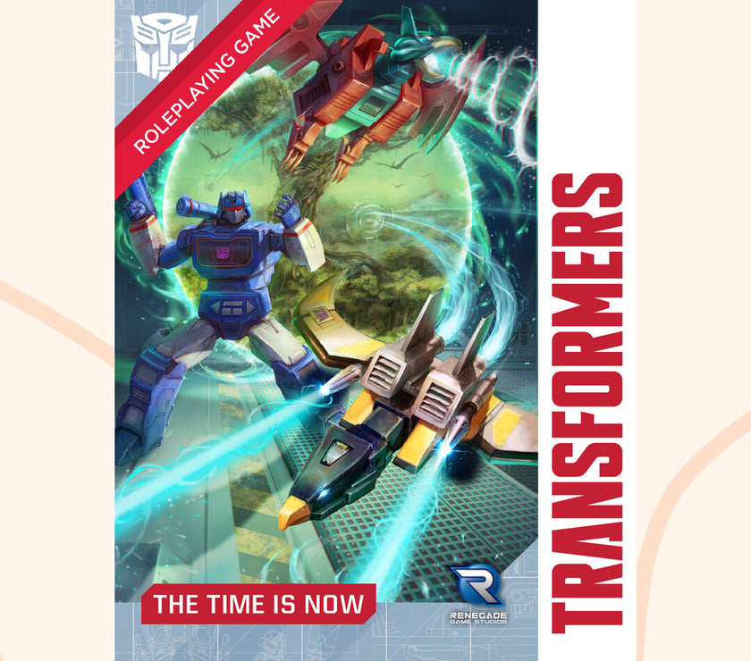 Transformers RPG The time is now front cover