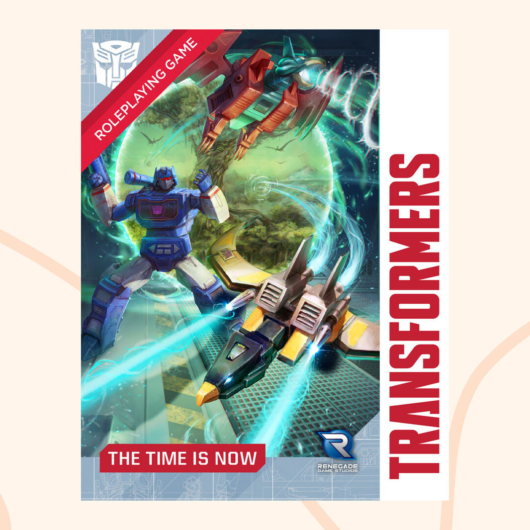 Transformers RPG The time is now front cover