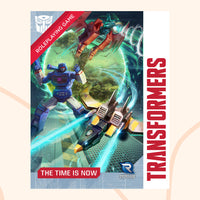 Transformers RPG The time is now front cover